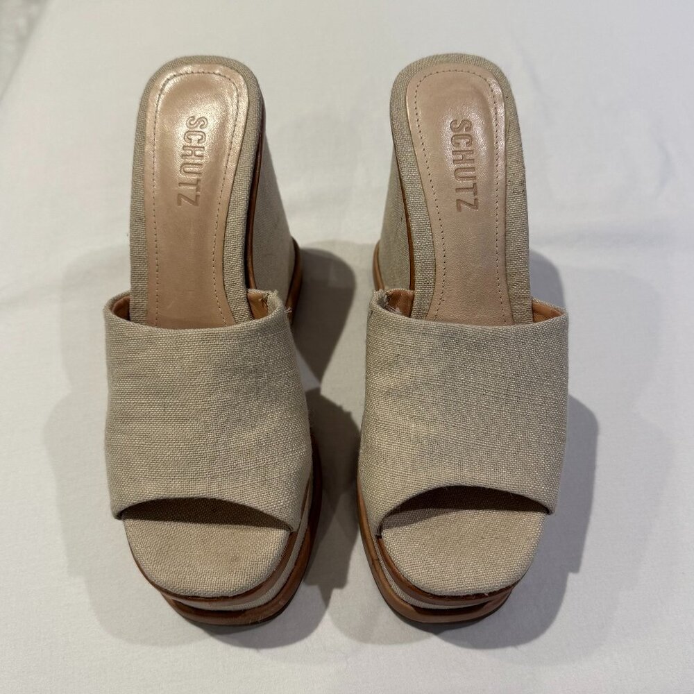 Schutz Platform Wedges..SZ 7 1/2